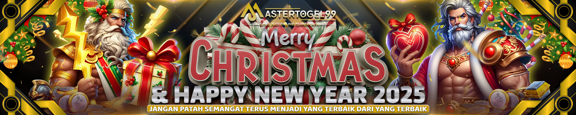 MERRY CHRISTMAS & HAPPY NEW YEAR 2025 MASTERTOGEL99